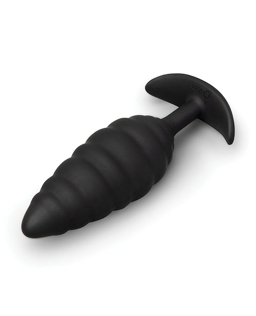 Not Regular Toys b-Vibe Twist Texture Plug - Black