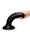 Not Regular Toys b-Vibe Krush 9.5" Curved & Ribbed Dildo w/Suction Cup - Image 5