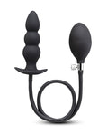 b-vibe b-Vibe Beaded Inflatable Anal Plug w/Hand Pump - Image 2