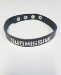 Spartacus Spartacus SUBMISSIVE Leather Collar - Black - Image 2