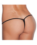 Coquette Low Rise Lycra G-String Black XL - Image 2