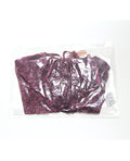 Coquette Scallop Stretch Lace Teddy w/Underwire Cups - Mauve Plum O/S - Image 3