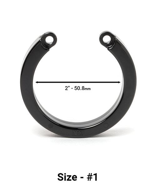 CB-X Cock Cage U-Ring #1 - Black