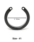 CB-X Cock Cage U-Ring #1 - Black