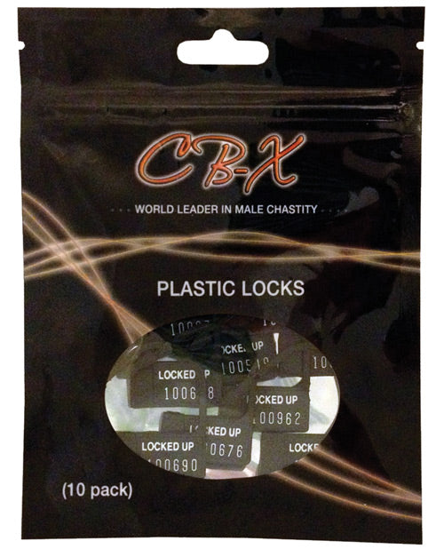 CB-X Plastic Cock Cage Lock - Pack of 10