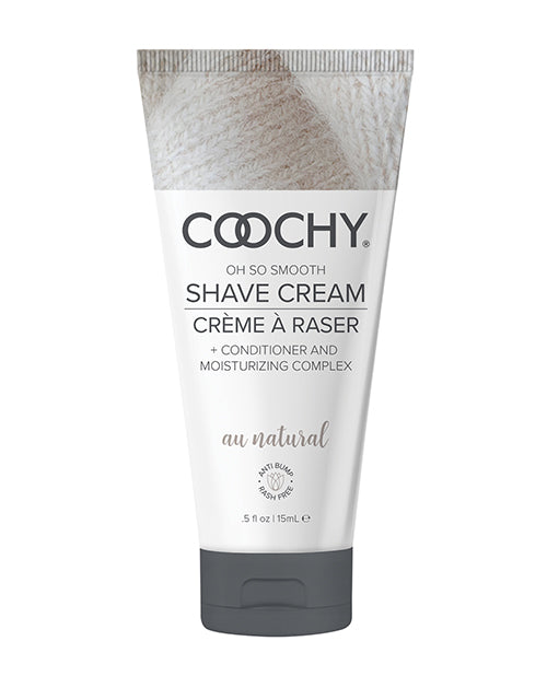 Coochy COOCHY Shave Cream - .5 oz Au Natural