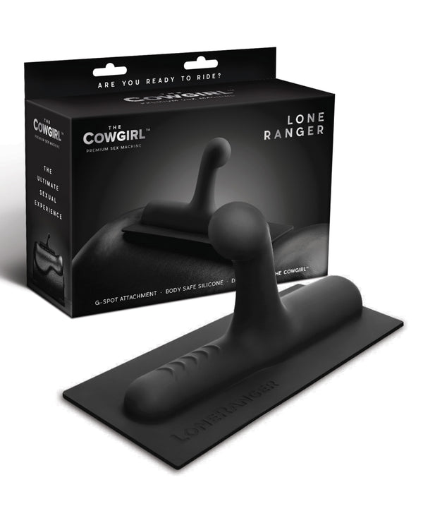 The Cowgirl The Cowgirl Lone Ranger Silicone Attachment - Black