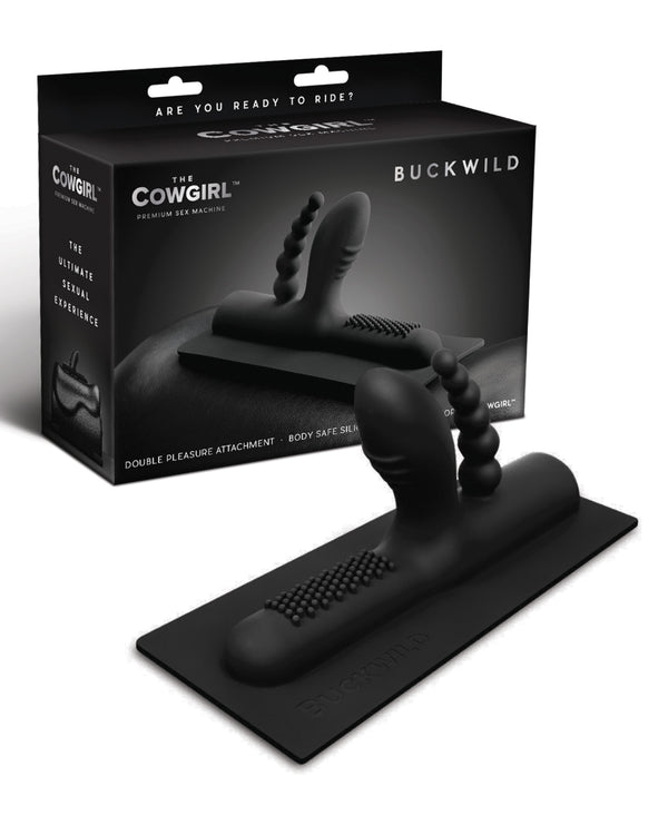 The Cowgirl The Cowgirl Buckwild Silicone Attachment - Black
