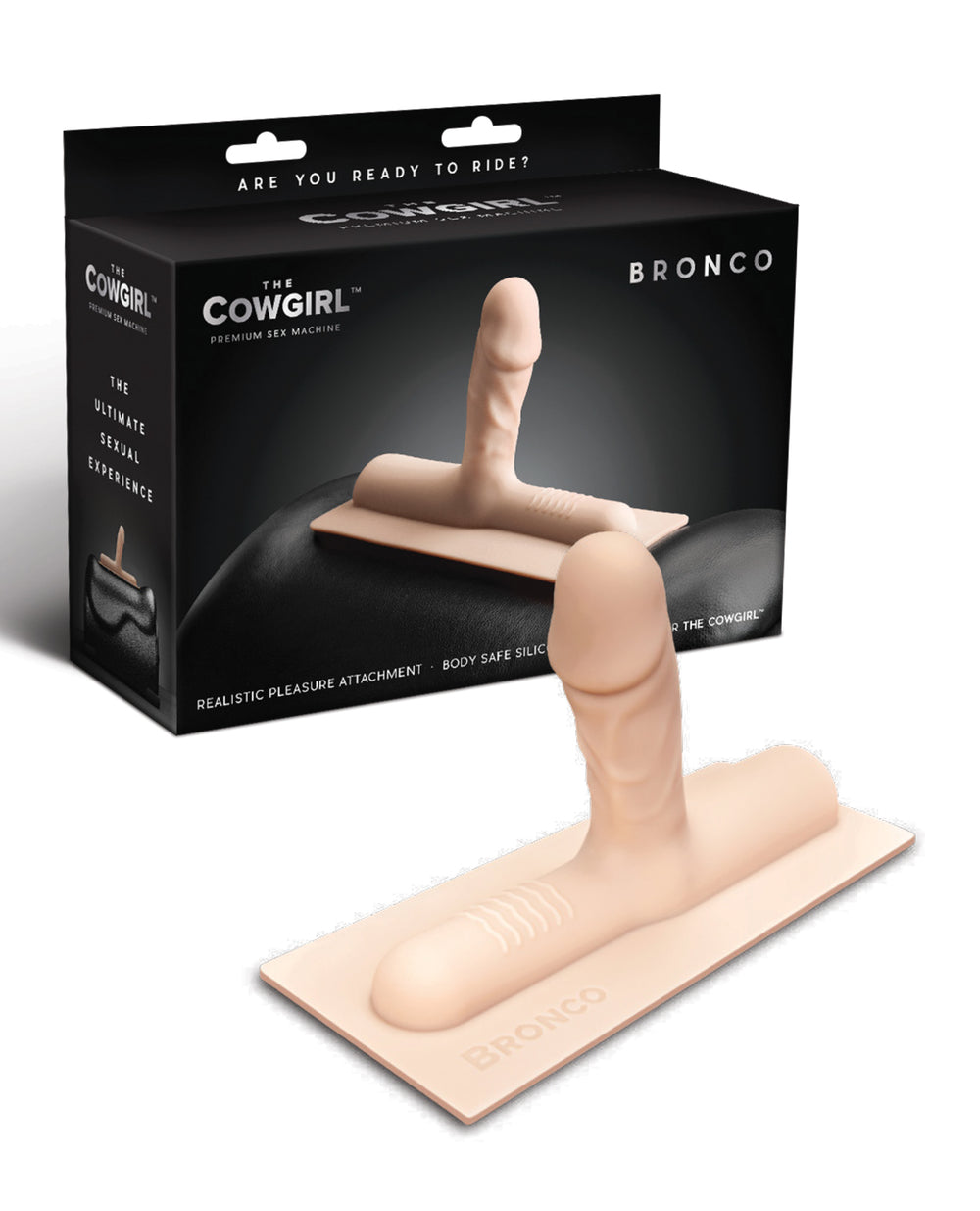The Cowgirl The Cowgirl Bronco Silicone Attachment - Vanilla
