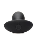Rooster Curve Toys Rooster Rumbler Vibrating Silicone Anal Plug Large - Black - Image 4