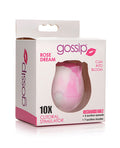Gossip Curve Toys Gossip Cum Into Bloom Clitoral Vibrator - Rose Dream Swirl