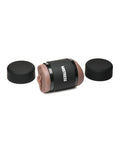 Mistress Curve Toys Mistress Double Shot Mini Masturbator Pussy & Ass - Dark - Image 5