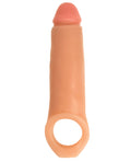 Jock Curve Toys Jock Enhancer 2" Extender w/Ball Strap - Vanilla - Image 2