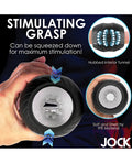 Jock Curve Toys Jock 10x Vibrating Double Masturbator - Image 5