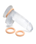 Curve Curve Toys Jock Silicone Cock Ring Set of 3 - Light - Image 5