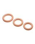 Curve Curve Toys Jock Silicone Cock Ring Set of 3 - Medium - Image 2