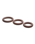 Jock Curve Toys Jock Silicone Cock Ring Set of 3 - Dark - Image 3
