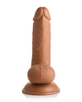 Jock Curve Toys Fantasy Jock Soccer Sam 7" Dildo w/Balls - Dark - Image 3