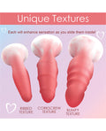 Simply Sweet Curve Toys Simply Sweet Silicone Butt Plug Set - Pink - Image 5