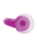 Lollicock Curve Toys Lollicock 7" Glow In The Dark Silicone Dildo - Purple - Image 5