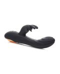 Power Bunnies Curve Toys Power Bunnies Cuddles 10x Silicone Rabbit Vibrator - Black - Image 3