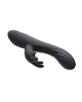 Power Bunnies Curve Toys Power Bunnies Cuddles 10x Silicone Rabbit Vibrator - Black - Image 4