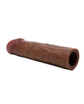 Jock Curve Toys Jock Enhancers 1.5" Silicone Penis Extension Sleeve - Dark - Image 2