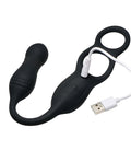 Jock Hyper Thrusting and Vibrating Anal Plug w/C-Ring - Image 4
