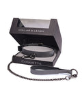 Coquette Pleasure Collection Pleasure Collection Gunmetal Glam Collar & Leash w/Removable Chain