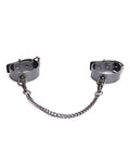 Coquette Pleasure Collection Pleasure Collection Gunmetal Glam Cuffs w/Removable Chain - Image 2