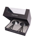 Coquette Pleasure Collection Pleasure Collection Gunmetal Glam Pasties w/Removeable Chain Tassels