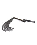 Coquette Pleasure Collection Pleasure Collection Gunmetal Glam Mini Whip w/Metal Chain Strands - Image 2