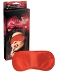 Creative Conceptions You & Me Silky Red Blindfold