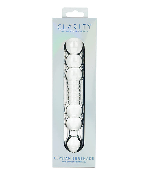 Clarity Clarity Glass Dildo - Elysian Serenade