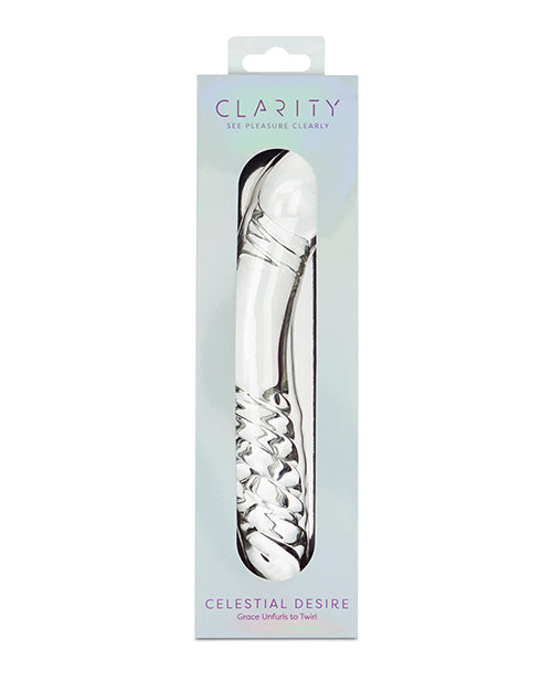 Clarity Clarity Glass Dildo - Celestial Desire