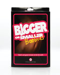 Play Wiv Me Play Wiv Me Bigger or Smaller Boobs Card Game