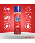 Creative Conceptions Skins Water Based Lubricant - 4.4 oz Strawberry - Image 3