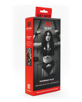 Sei Mio Sei Mio Doorway Play Adjustable Over Door Cuff Restraints - Black - Image 2