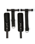 Sei Mio Sei Mio Doorway Play Adjustable Over Door Cuff Restraints - Black - Image 3