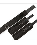 Sei Mio Sei Mio Spread the Love Ankle Spreader Bar w/Wrist Cuffs - Black - Image 4