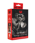 Sei Mio Take the Lead Padded Neck Collar & Leash - Black