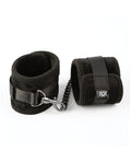 Sei Mio Sei Mio Legs Locked Padded Ankle Restraints - Black - Image 2