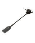 Sei Mio Sei Mio Slap & Tickle Dual Ended Crop & Tickler - Black - Image 3