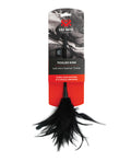 Sei Mio Sei Mio Tickled Kink Soft Mini Feather Tickler - Black