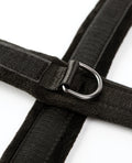 Sei Mio Sei Mio Cross Purposes Unique Over-Wrap Cross Cuff Restraints - Black