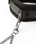 Sei Mio Sei Mio Twin Tweaks Velvet Collar w/Nipple Clamps - Black - Image 5