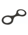Sei Mio Sei Mio Handi Cuffs Super Strong Silicone Restraints - Large, Black - Image 3