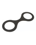 Sei Mio Sei Mio Handi Cuffs Super Strong Silicone Restraints - Medium, Black - Image 2