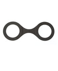 Sei Mio Sei Mio Handi Cuffs Super Strong Silicone Restraints - Medium, Black - Image 3