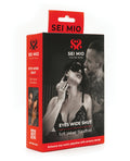 Sei Mio Sei Mio Eyes Wide Shut Soft Velvet Blindfold - Black